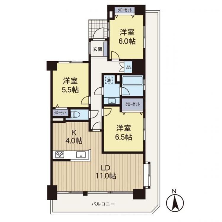 間取り 【間取り図】新規リフォーム済みにて即入居可能♪