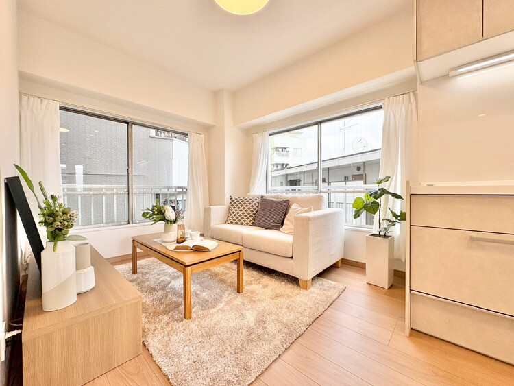 居間 「空間が織り成すひとつ先の住み心地」を演出します。