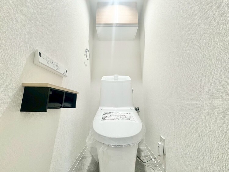 トイレ 暮らしの中のさりげないひとときの快適さにも、こだわりを、持って設備を配しております。