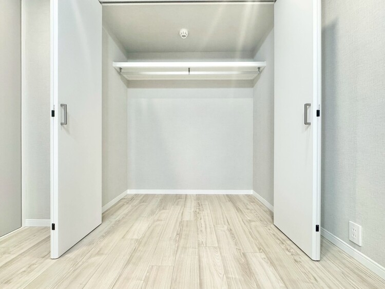 収納 居室にはクローゼットがあり、荷物もスッキリ収納して快適にお過ごしいただけます。