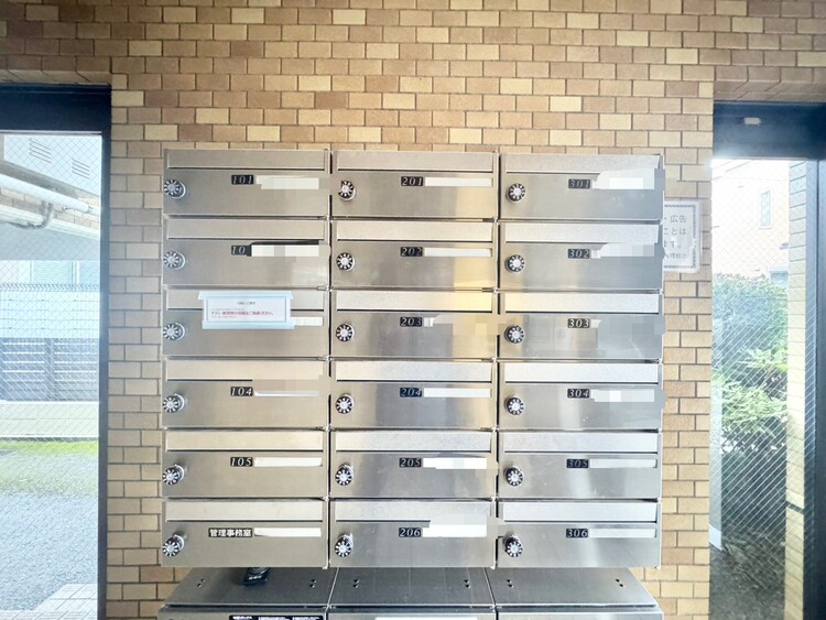 その他 郵便物を受け取るための郵便受けも、きちんと管理されています。