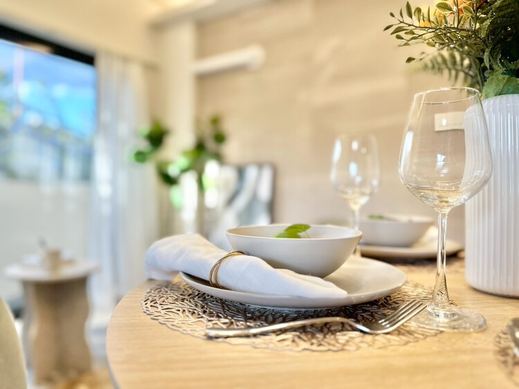 居間 豊かな居住性と、安心感を満たすクオリティが見事に調和した住空間。