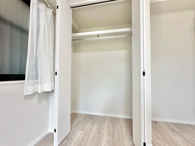 収納 居室にはクローゼットがあり、荷物もスッキリ収納して快適にお過ごしいただけます。