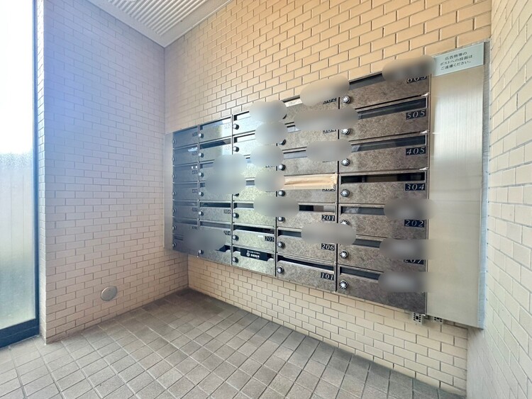 その他 郵便物を受け取るための郵便受けも、きちんと管理されています。