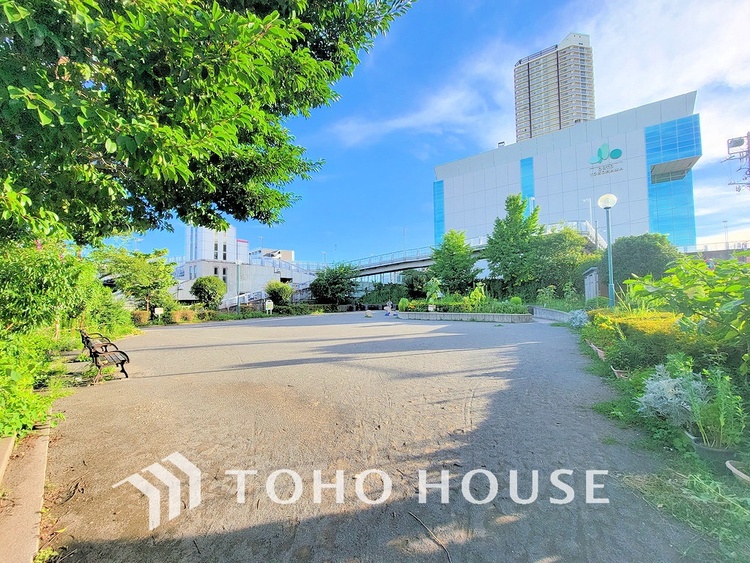 周辺 新子安公園　距離500m