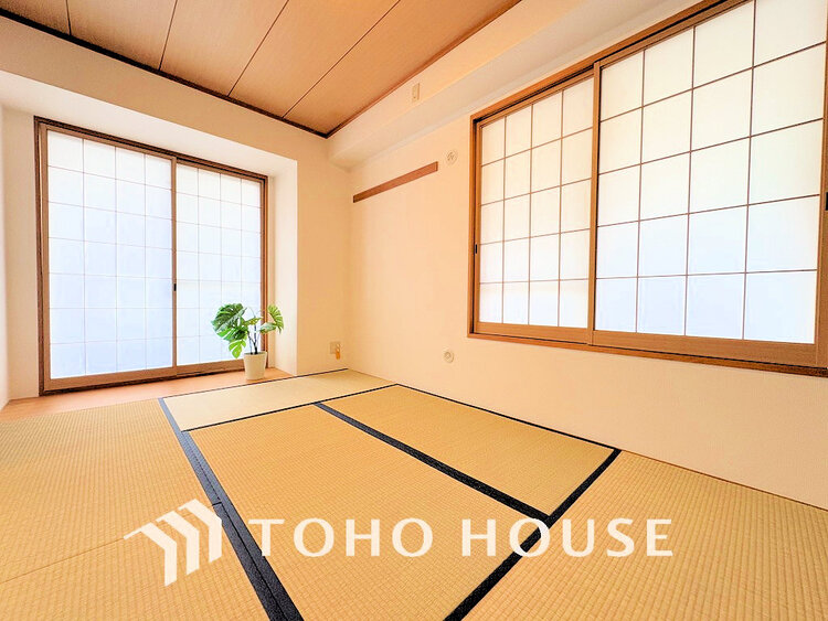 内装 1日の疲れを癒し、心地よく寛げるようゆったりとした広さをしています