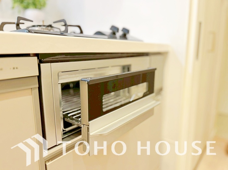 キッチン 【KITCHEN】◆家族のおはよう◆の声を笑顔で迎えてあげられるシステムキッチン。朝ごはんが楽しみでちょっと早起きしたくなるんです。