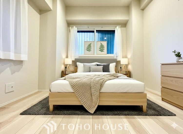 内装 【PRIVATE ROOM】◆快適◆な暮らしに不可欠な収納スペース。快適さとともに思い出も詰まっていく。※配置してある家具や小物はCGによるイメージ画像です。