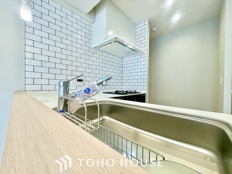 キッチン 【KITCHEN】◆Happy◆愛情たっぷりのお料理で家族にHappyを。システムキッチンがあなたをサポートしてくれます。