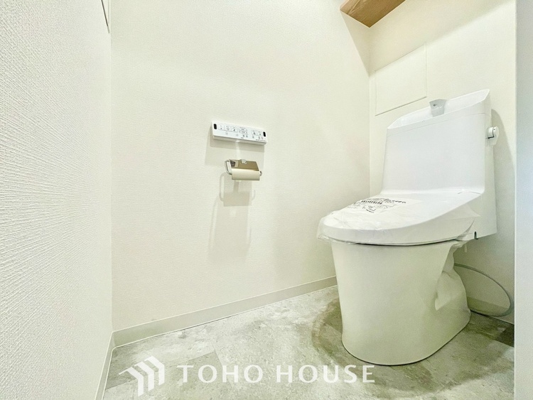 トイレ 【TOILET】◆快適◆な生活に不可欠。節水型の高性能トイレを新設。