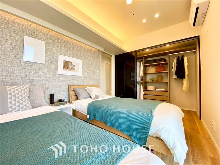 内装 【PRIVATE ROOM】◆快適◆な暮らしに不可欠な収納スペース。快適さとともに思い出も詰まっていく。