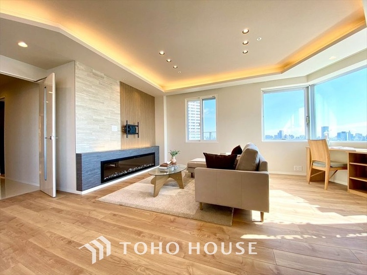 内装 【LIVING】◆Sunshine◆光が燦々と入り、いるだけで気持ちいい。「開放的でゆとりあるお部屋です。」