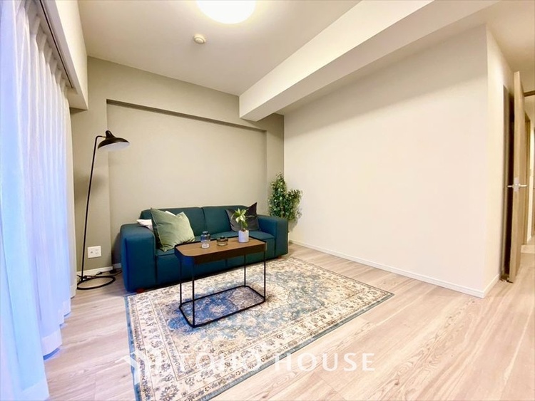 内装 【LIVING】◆住む喜び、楽しさ、感動◆を君と共有したい。いつまでもずっと家族を見渡せるこの広い空間で。