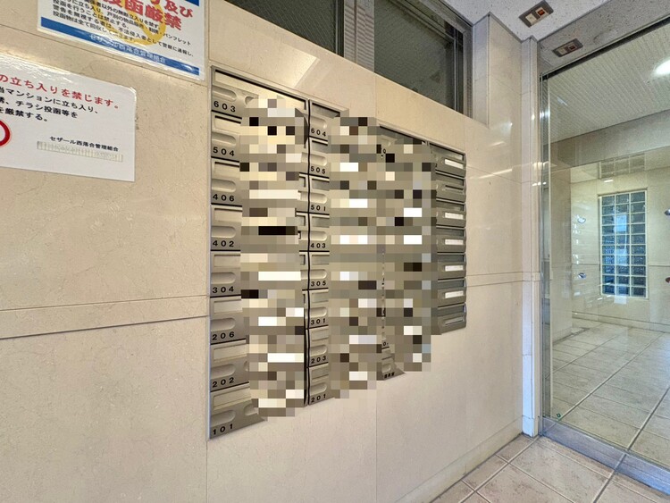 その他 郵便物を受け取るための郵便受けも、きちんと管理されています。