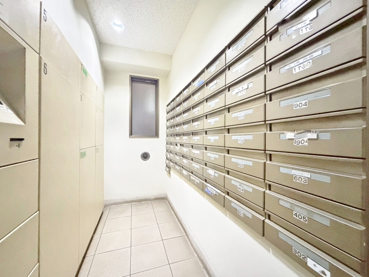 その他 郵便物を受け取るための郵便受けも、きちんと管理されています。