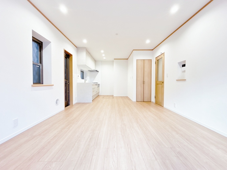 居間 豊かな居住性と、安心感を満たすクオリティが見事に調和した住空間。