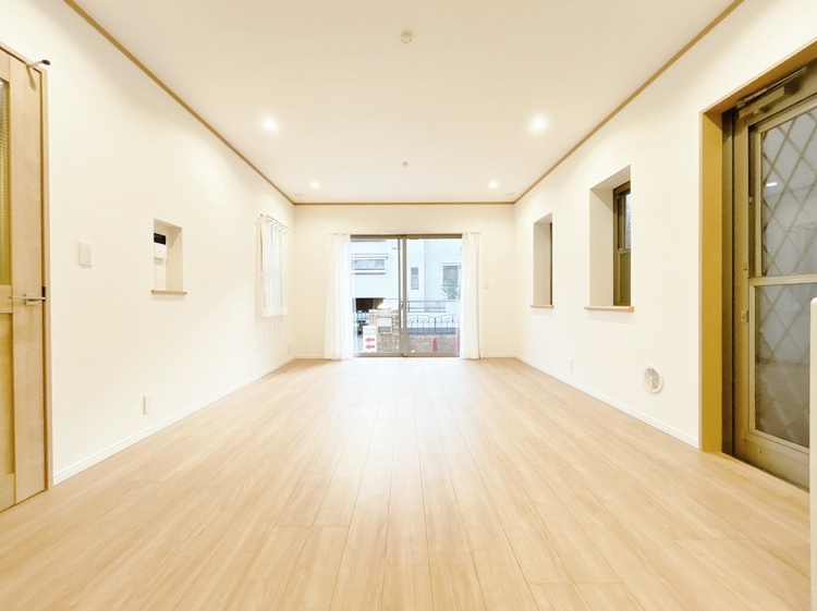 居間 ひとつひとつの空間に宿した機能性、そして美意識。