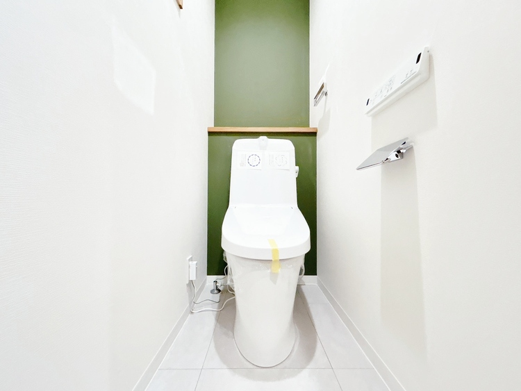 トイレ 暮らしの中のさりげないひとときの快適さにも、こだわりを、持って設備を配しております。