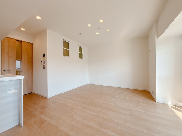 居間 豊かな居住性と、安心感を満たすクオリティが見事に調和した住空間。