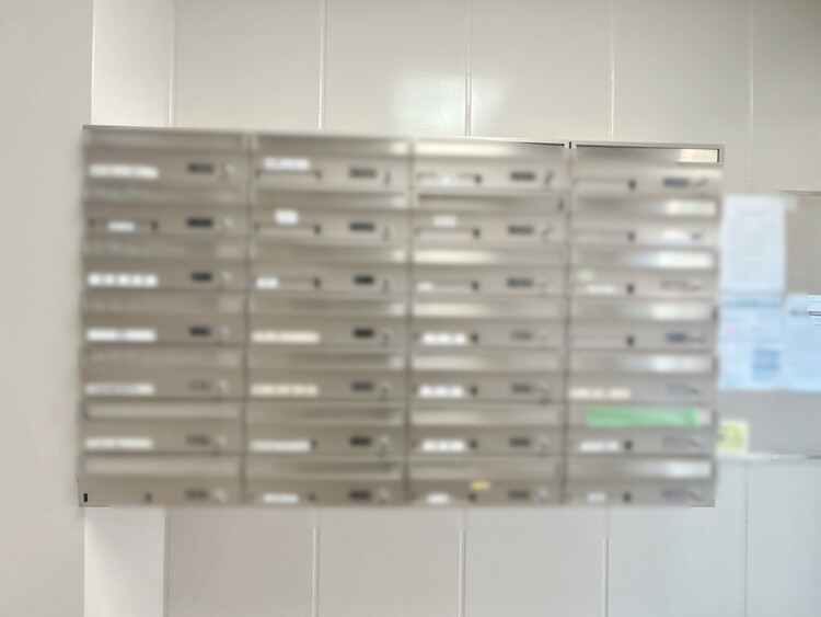 設備 郵便物を受け取るための郵便受けも、きちんと管理されています。