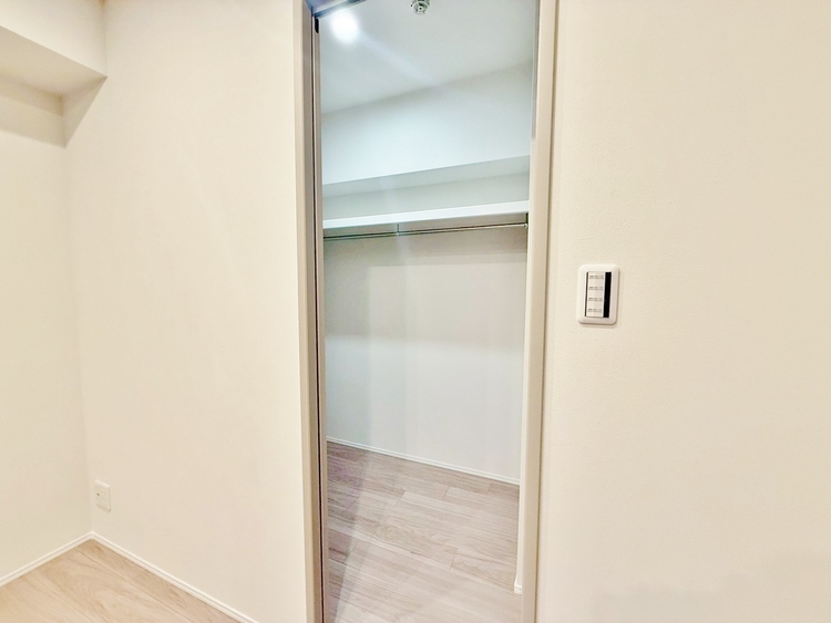 収納 居室にはクローゼットがあり、荷物もスッキリ収納して快適にお過ごしいただけます。