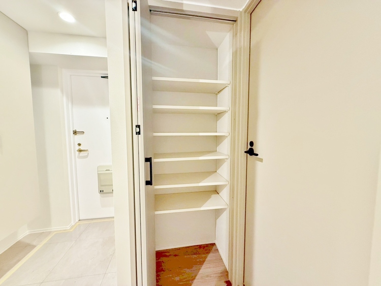 収納 暮らし心地を大きく左右する収納を、適材適所に配置し使い勝手を考慮しました。