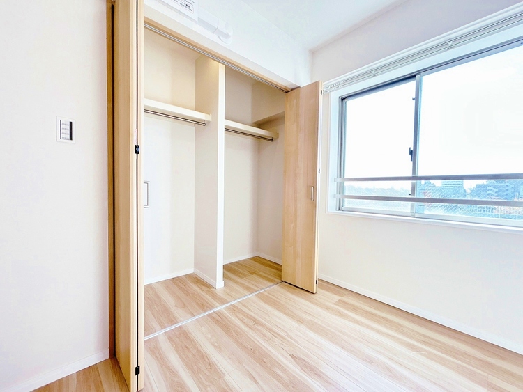 収納 居室にはクローゼットがあり、荷物もスッキリ収納して快適にお過ごしいただけます。