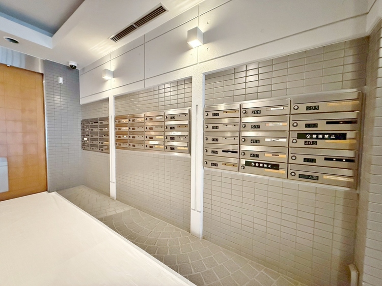 その他 郵便物を受け取るための郵便受けも、きちんと管理されています。