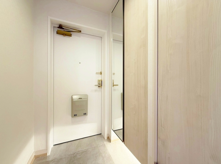 玄関 シューズボックスを完備した玄関です。