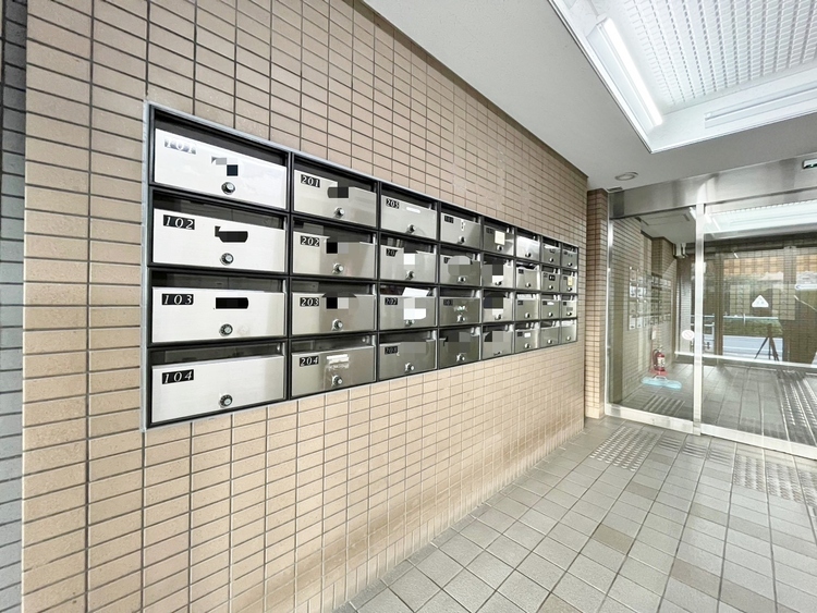 その他 郵便物を受け取るための郵便受けも、きちんと管理されています。