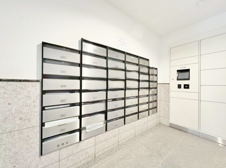 その他 郵便物を受け取るための郵便受けも、きちんと管理されています。