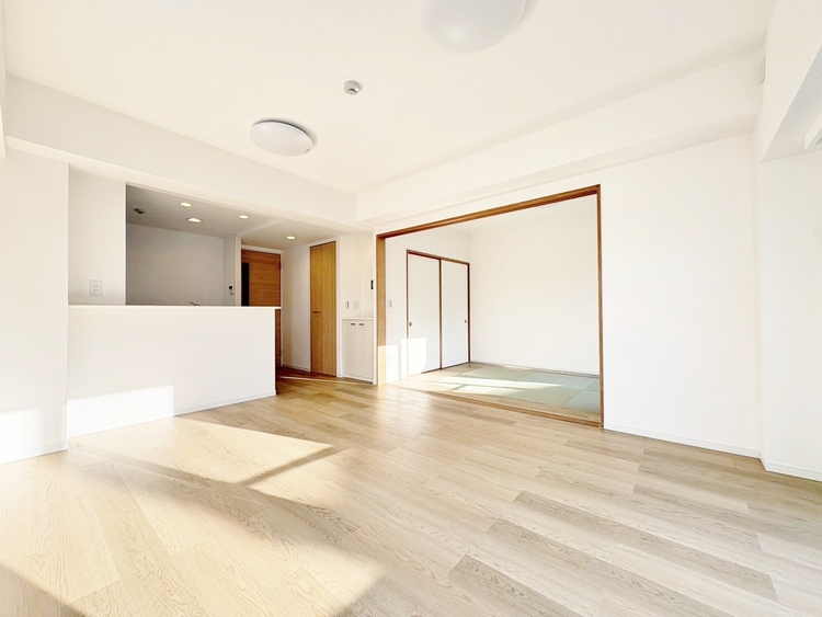 居間 「空間が織り成すひとつ先の住み心地」を演出します。