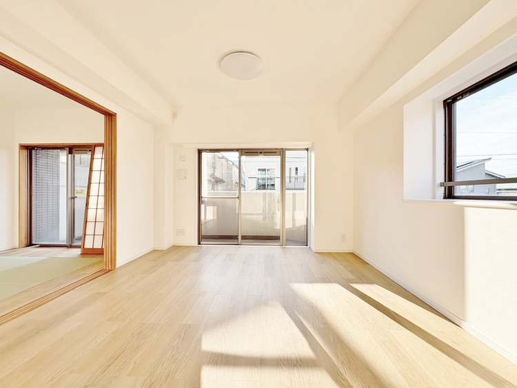 居間 ひとつひとつの空間に宿した機能性、そして美意識。