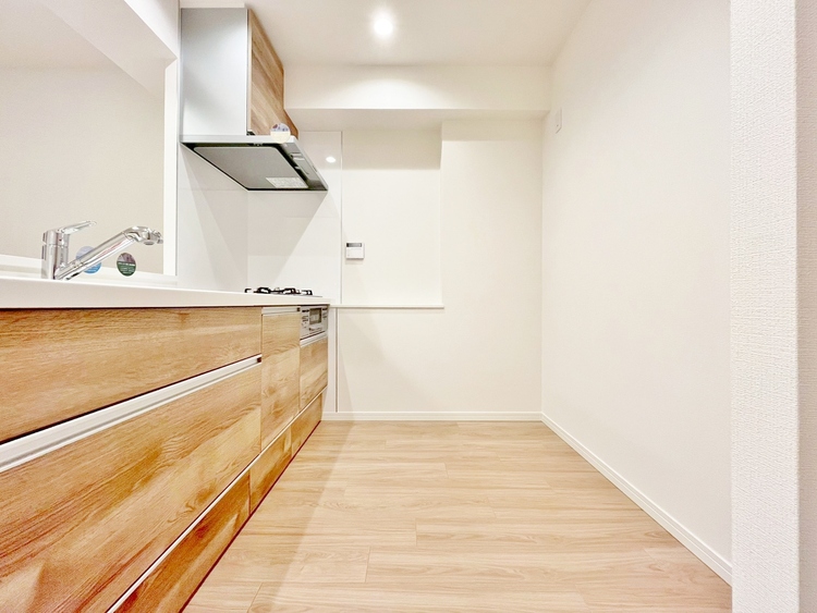 キッチン 洗練されたスタイリッシュなデザイン性と使いやすさを備えた仕様。