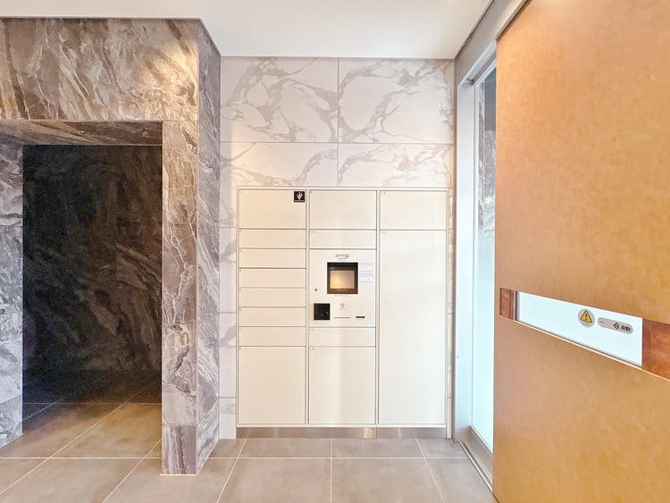 設備 留守時に便利な宅配ボックスを完備。