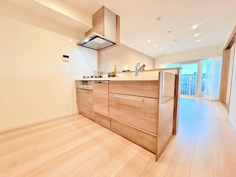 キッチン 洗練されたスタイリッシュなデザイン性と使いやすさを備えた仕様。