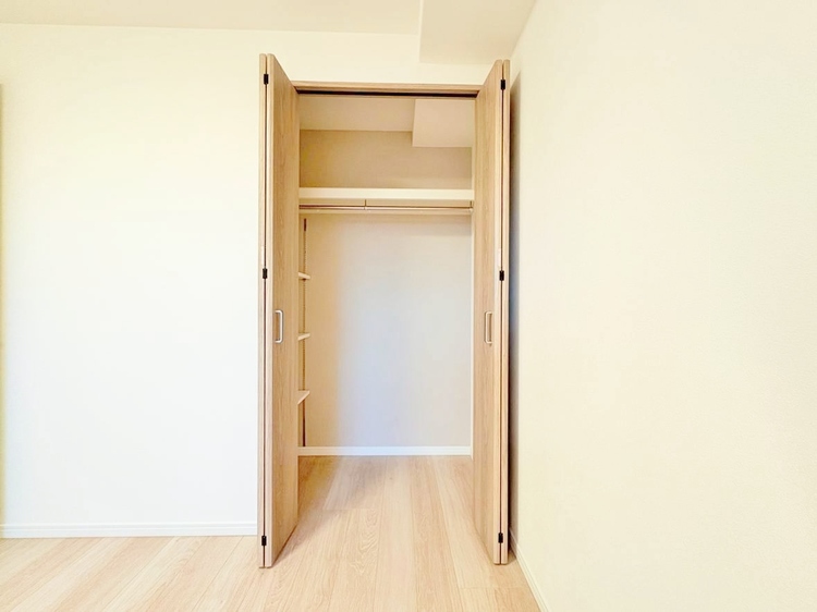収納 居室にはクローゼットがあり、荷物もスッキリ収納して快適にお過ごしいただけます。