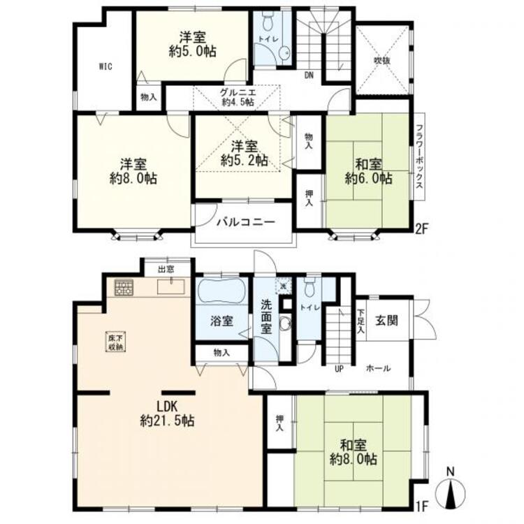 間取り ５ＬＤＫ