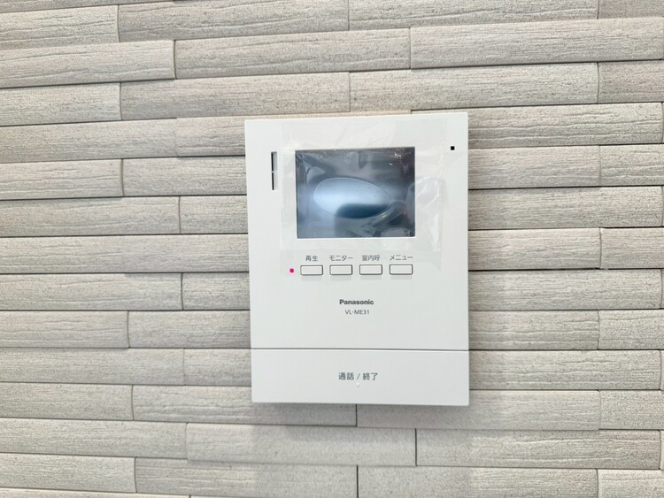 その他 誰が来てもわかる様にモニター付きインターホンを設置。