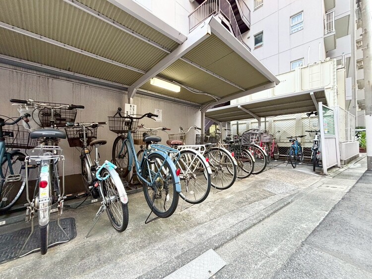 その他 駐輪場も綺麗に整頓されています。※空き状況は都度ご確認下さい。