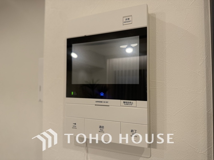 その他 来客が一目でわかるモニター付きインターホン
