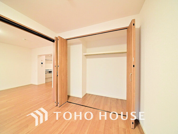 収納 収納スペースを完備、荷物が多い方でも安心の収納力