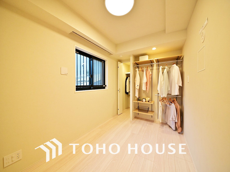 内装 1日の疲れを癒し、心地よく寛げるようゆったりとした広さをしています