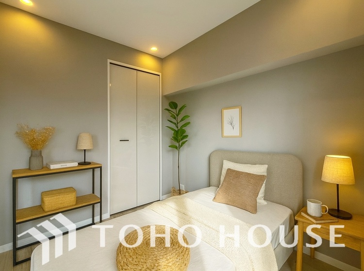 内装 ＊配置してある家具や小物はCGによるイメージ画像です。【ROOM】感性を育むプライベートルームはシンプルでスマートな空間。