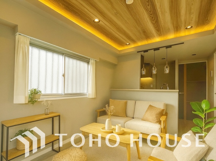 内装 ＊配置してある家具や小物はCGによるイメージ画像です。ここに集まる家族の会話と笑顔が絶え間なく続く幸せな空間。