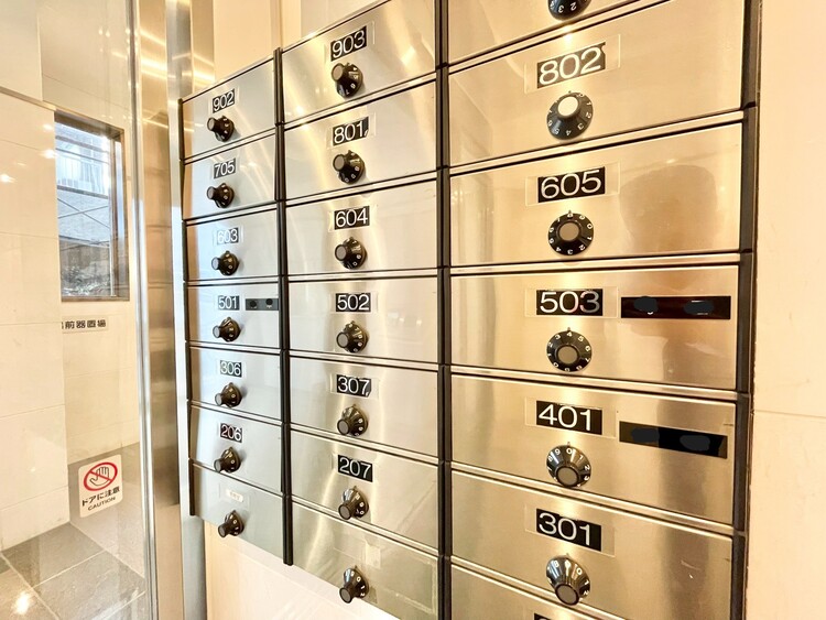 設備 郵便受けも、きちんと管理されています。