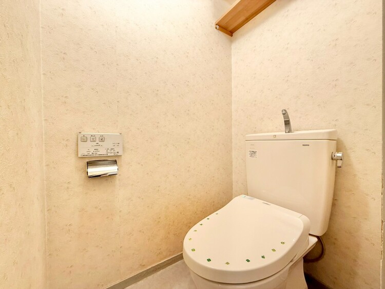 トイレ 清潔感の高いお手洗い。