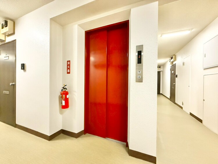 設備 エレベーター完備のため荷物が多くなっても安心。