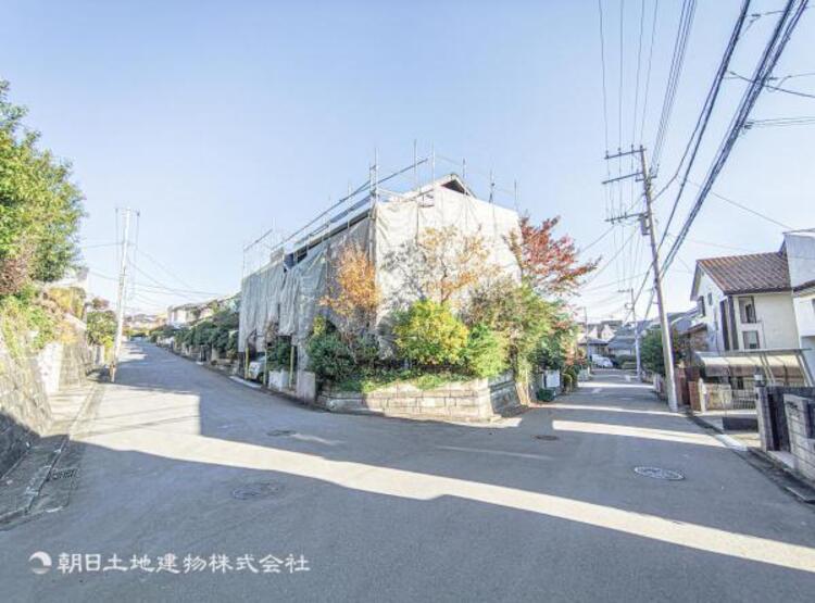 外観 空を広く感じる。緑が多いゆったり感のある安心の住環境です！！潤いのある環境でホッと生活できそうです！おしゃれな雰囲気や自然の潤いがあり、親しみやすさと個性を！街に新たな価値をもたらし続けてくれます！