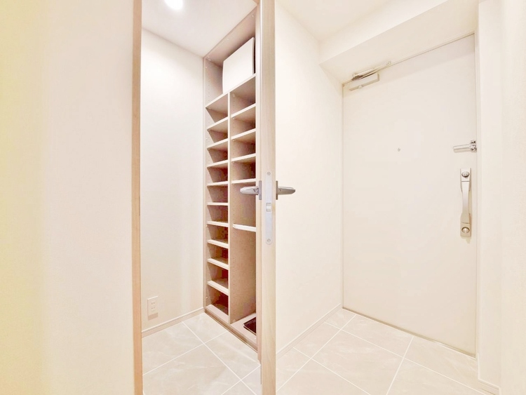 収納 暮らし心地を大きく左右する収納を、適材適所に配置し使い勝手を考慮しました。